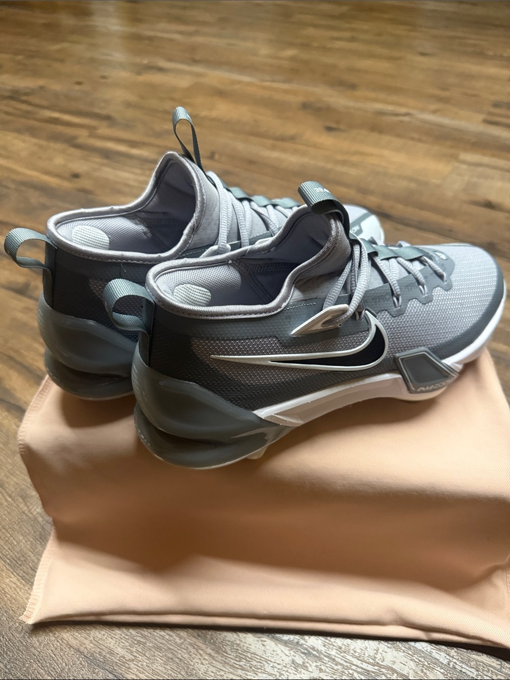 Nike Zoom Force Trout 9 “Elite” Silver/Gray Metal Metal Baseball Cleats